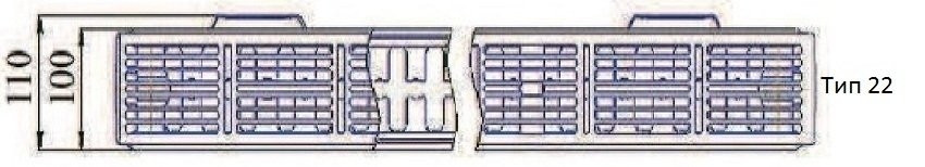 Радиатор Prado Classic тип 22 500x1000