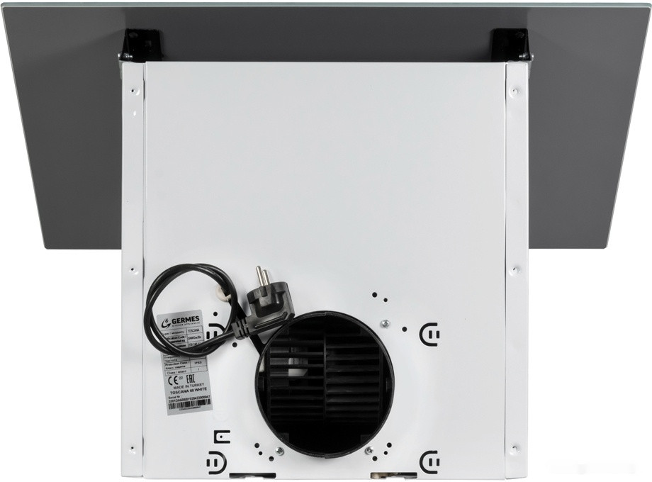 Вытяжка Germes Toscana 60 (1 скорость, белый)