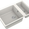 Кухонная мойка GranFest GF-LV-760K (белый)