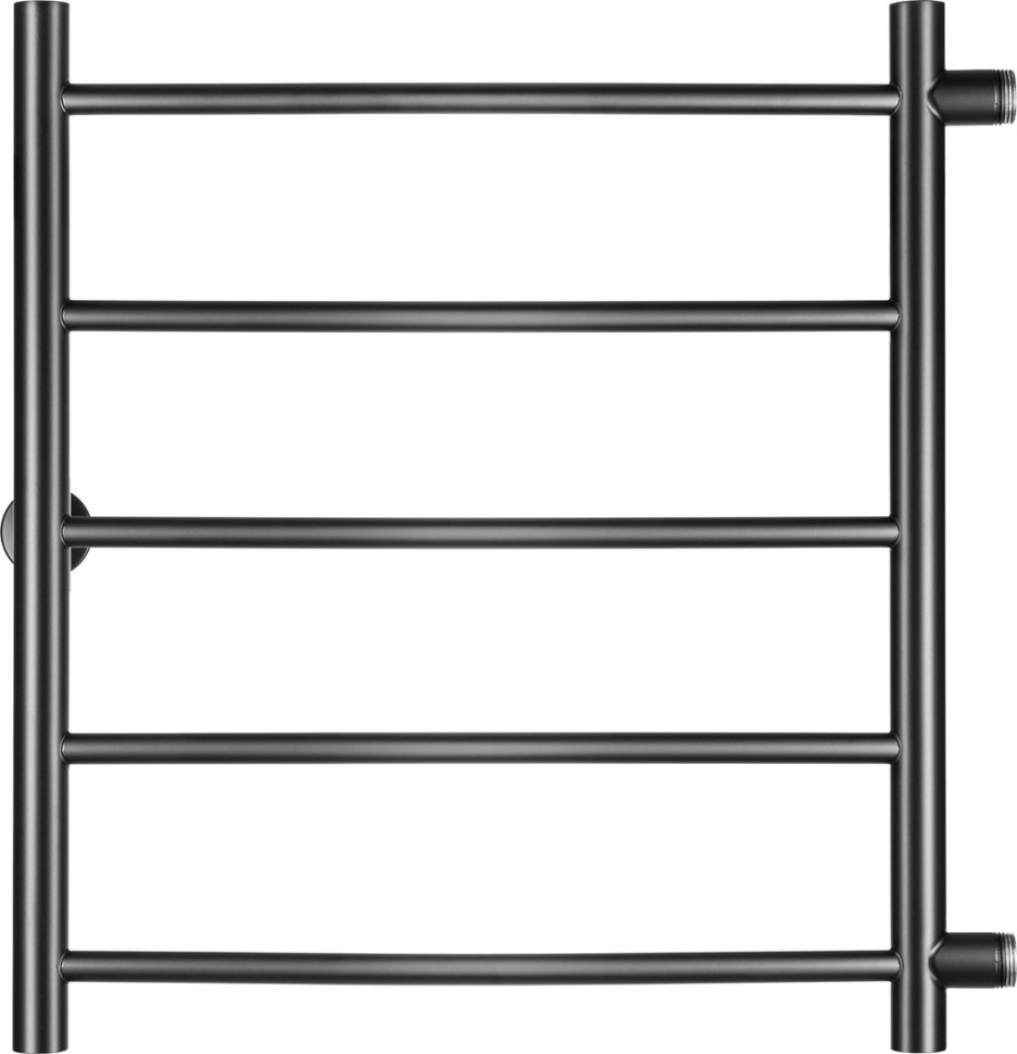 Полотенцесушитель Ростела Соната 500х600/5 1" (Ral 9005, боковое подключение)