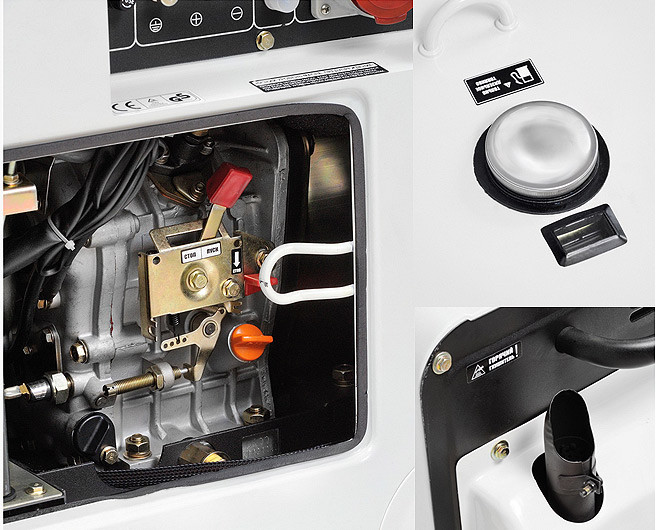 Генератор Hyundai DHY 6000SE