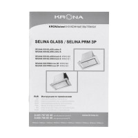 Вытяжка Krona Selina 900 Glass Black S (черный)