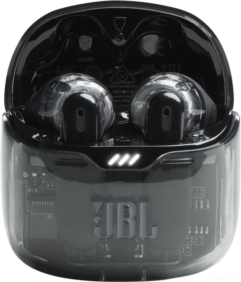 Наушники JBL Tune Flex Ghost (черный)