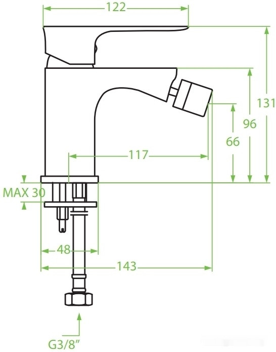 Смеситель Laveo Raila BLL 632D