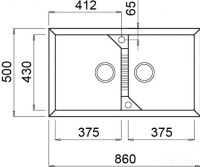 Кухонная мойка Elleci Tekno 450 G68 Bianco