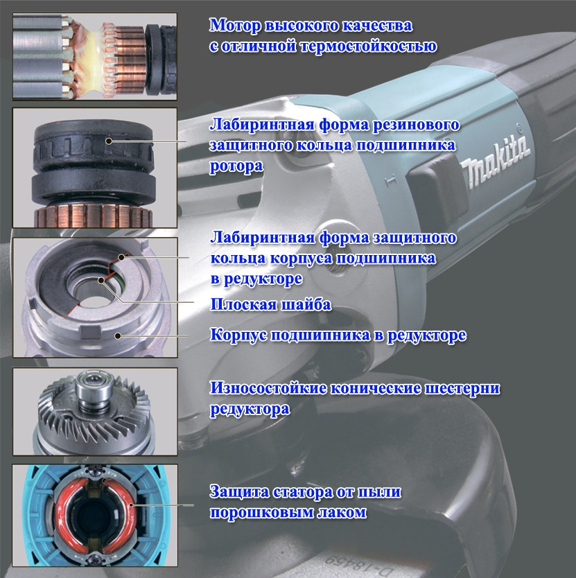 Угловая шлифмашина Makita GA5030