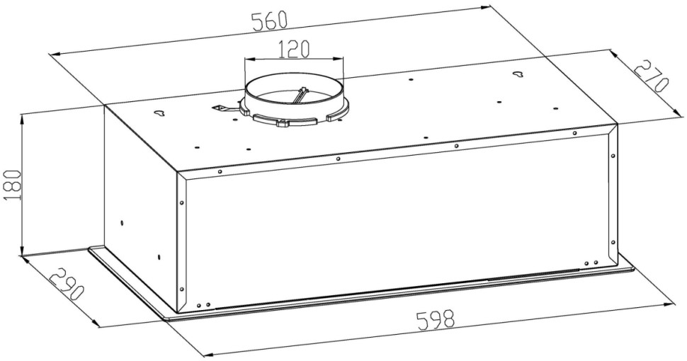 Вытяжка Schtoff Liberty 60 White (белый)