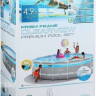 Бассейн INTEX Prism Frame Clearview 26722 (427х107)