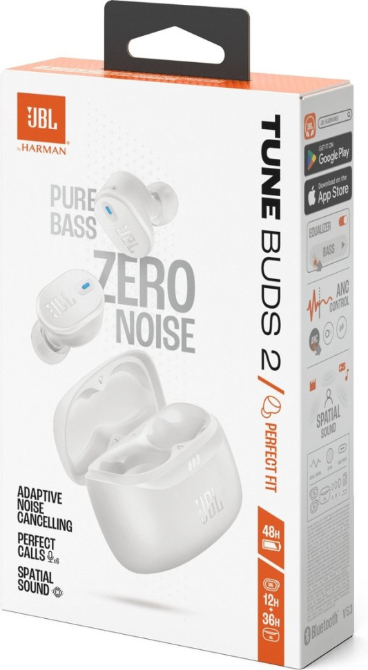 Наушники JBL Tune Buds 2 (белый)