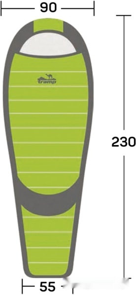 Спальный мешок Tramp Voyager Long TRS-052L (левая молния)