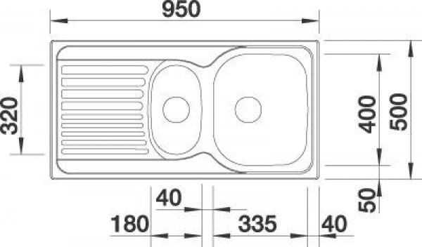 Кухонная мойка Blanco Tipo 6S Basic
