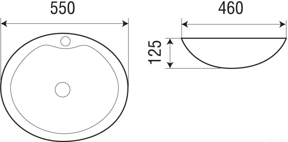 Умывальник Weltwasser Elbach 1147