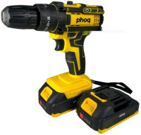 Ударная дрель-шуруповерт PHOQ DYDB1-1 (с 2-мя АКБ, кейс)