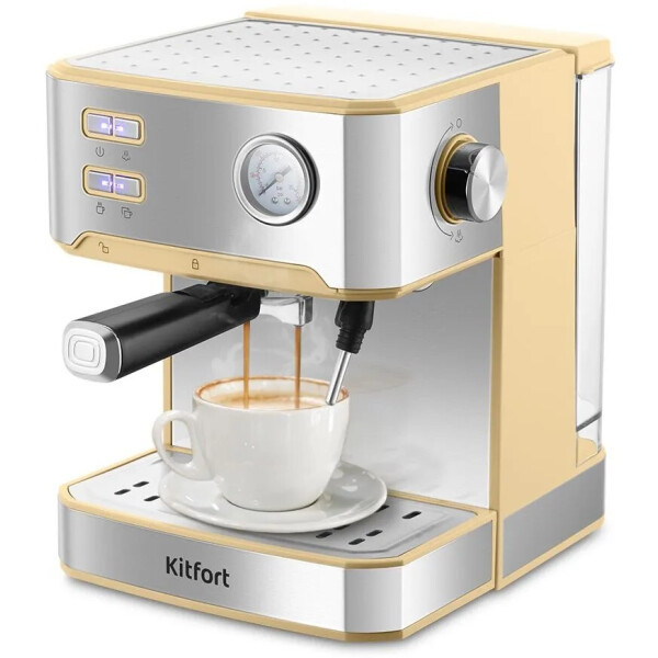 Рожковая кофеварка Kitfort KT-7443