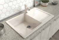 Кухонная мойка Maxstone MS-30 (лен глянец)