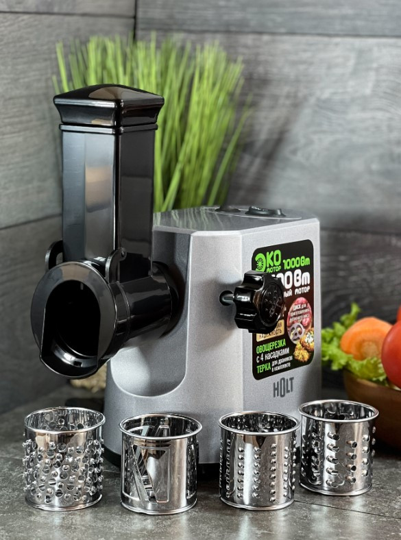 Мясорубка Holt HT-MG-007 (серебристый)