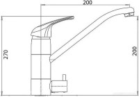 Смеситель Wisent W4298