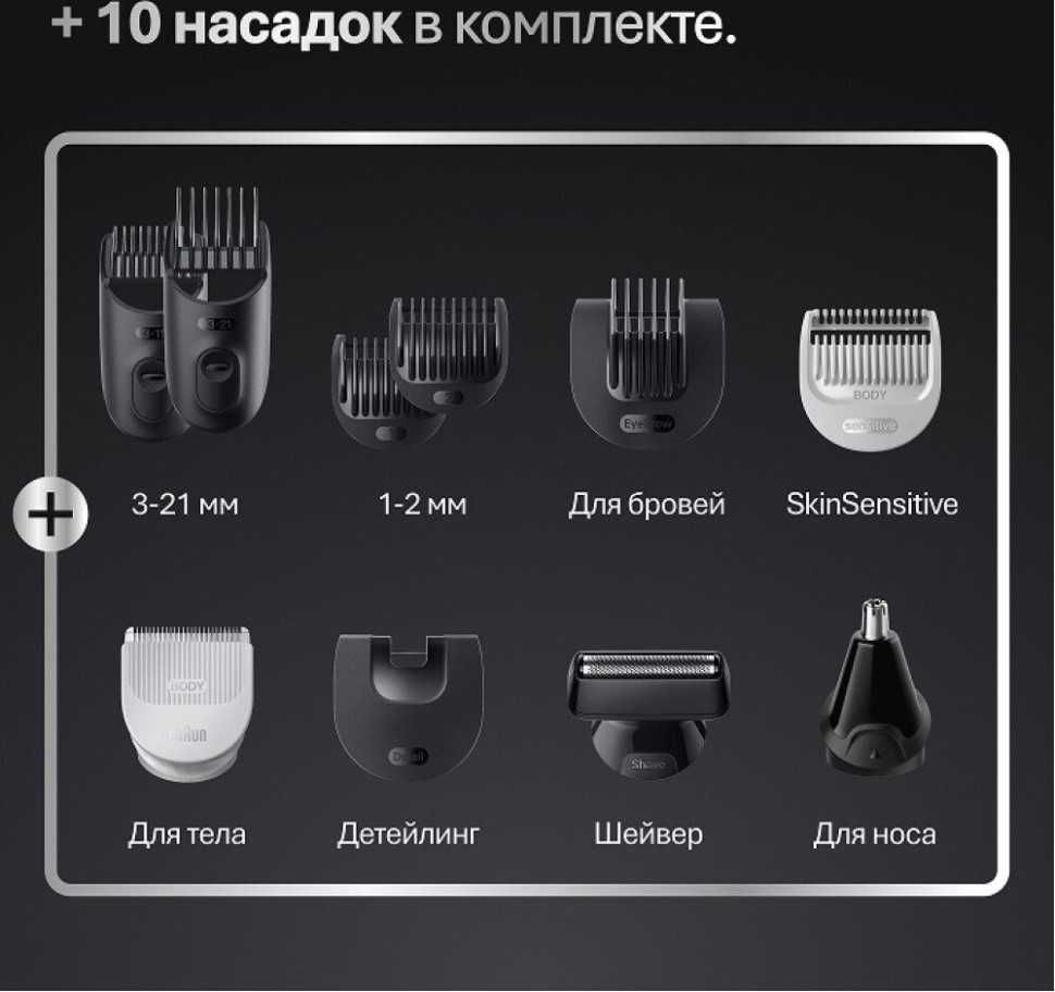 Машинка для стрижки волос Braun AIO7560