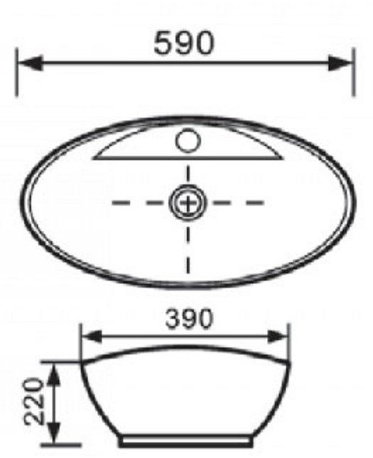 Умывальник Invena Feme CE-10-001