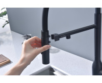 Смеситель Paulmark Magneto One Ma213188-AN (черный/антрацит)