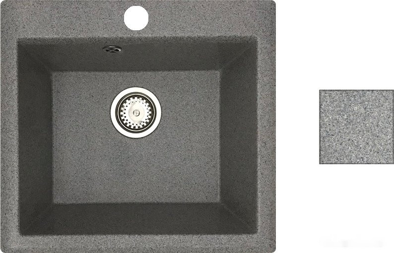 Кухонная мойка БелЭворс Mini (серый, без сифона)