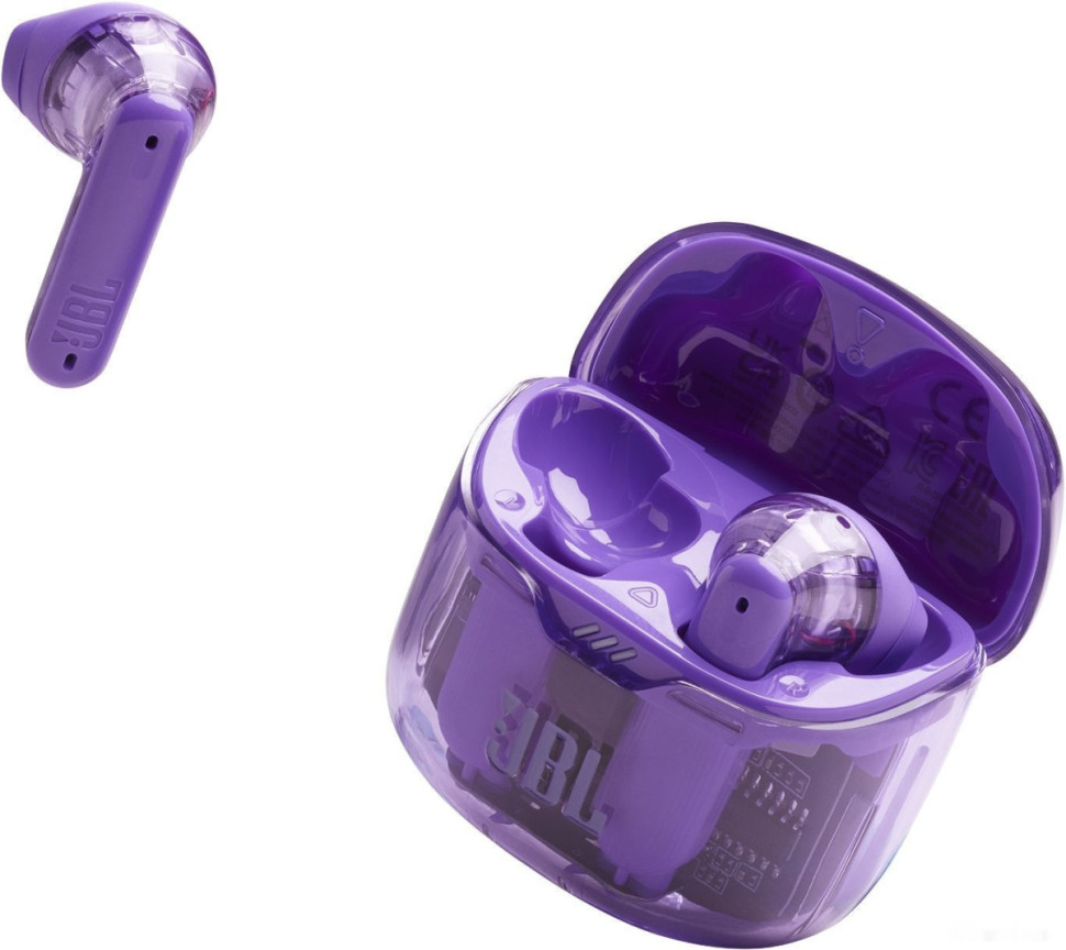 Наушники JBL Tune Flex Ghost (фиолетовый)