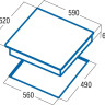 Варочная панель CATA IB 6203 WH