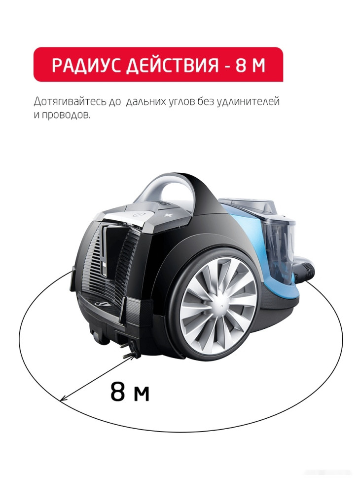 Пылесос ARNICA Tesla Plus ET14330 (синий)