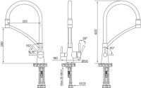 Смеситель Paulmark Siegen Si213111-WH (матовый белый)