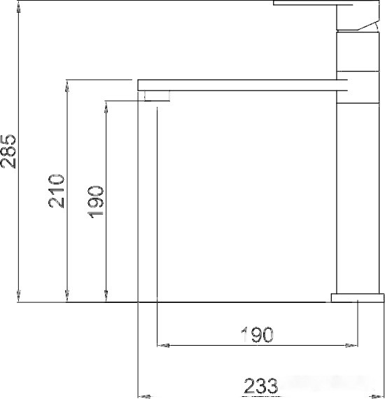 Смеситель Elleci Just Kera K96