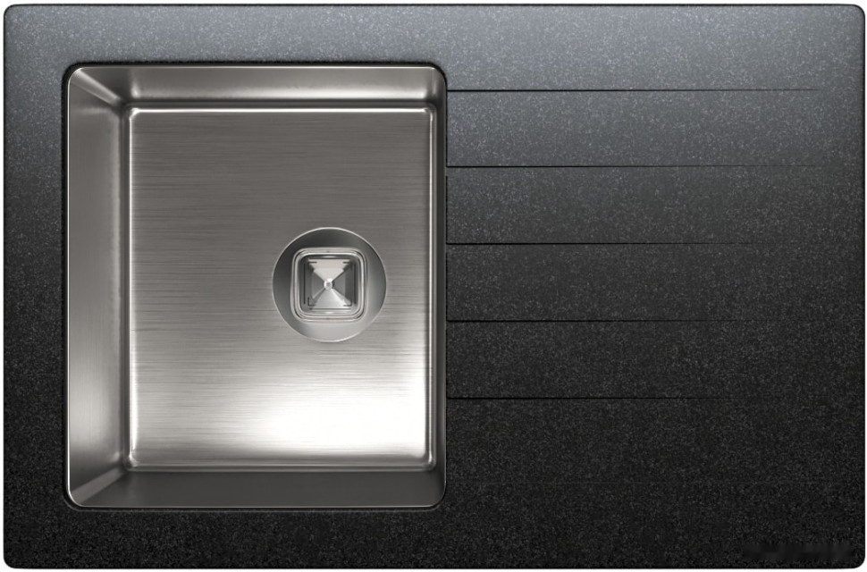 Кухонная мойка Tolero TTS-760 черный №911