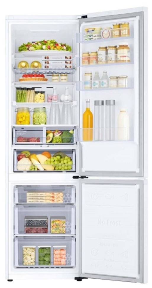 Холодильник Samsung RB38T676FWW/WT