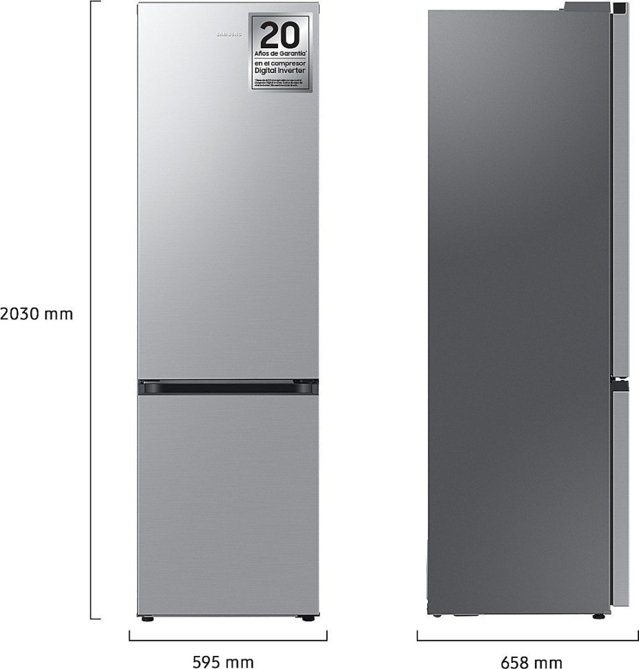 Холодильник Samsung RB38C600DSA/EF