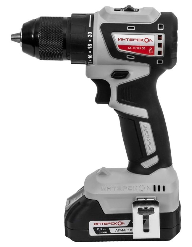 Аккумуляторная дрель-шуруповерт Интерскол ДА-13/18В 50 (776.2.2.70)