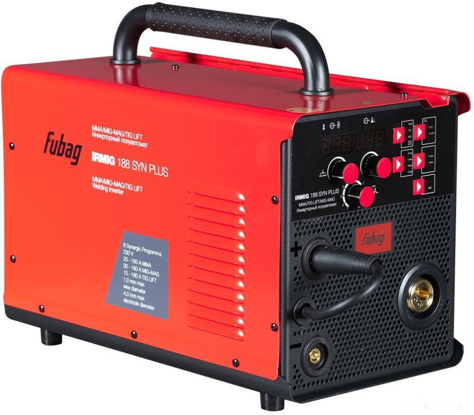Сварочный инвертор FUBAG IRMIG 188 SYN PLUS 41380.1