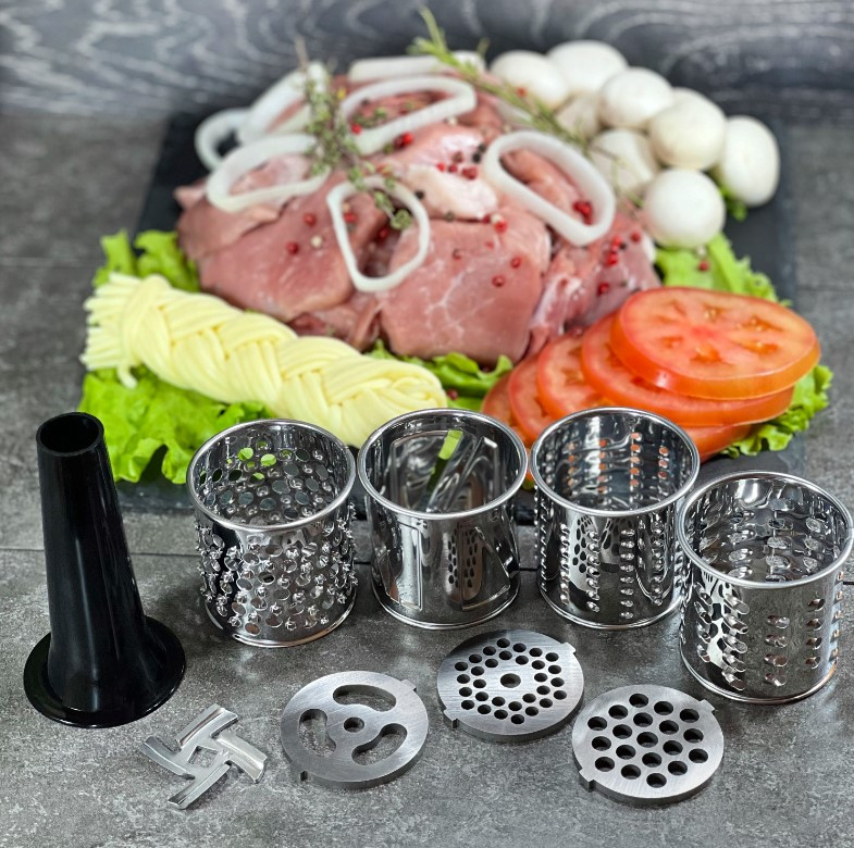 Мясорубка Holt HT-MG-007 (серый)