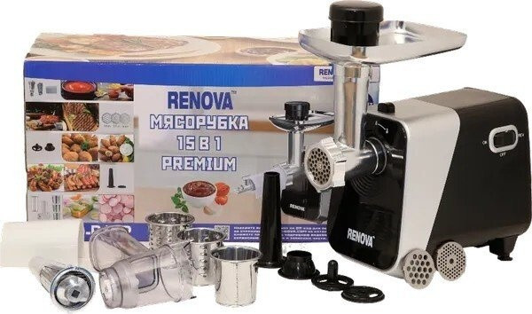 Мясорубка RENOVA MG260-R1BP
