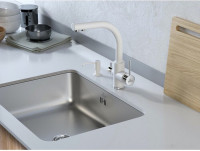 Смеситель Paulmark Essen 213011-431TW (белый матовый)