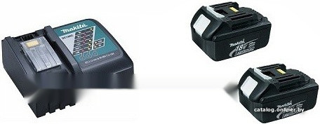 Перфоратор Makita DHR242RFE (с 2-мя АКБ, кейс)