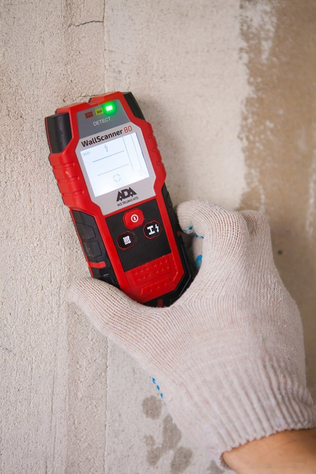 Детектор скрытой проводки ADA Instruments Wall Scanner 80