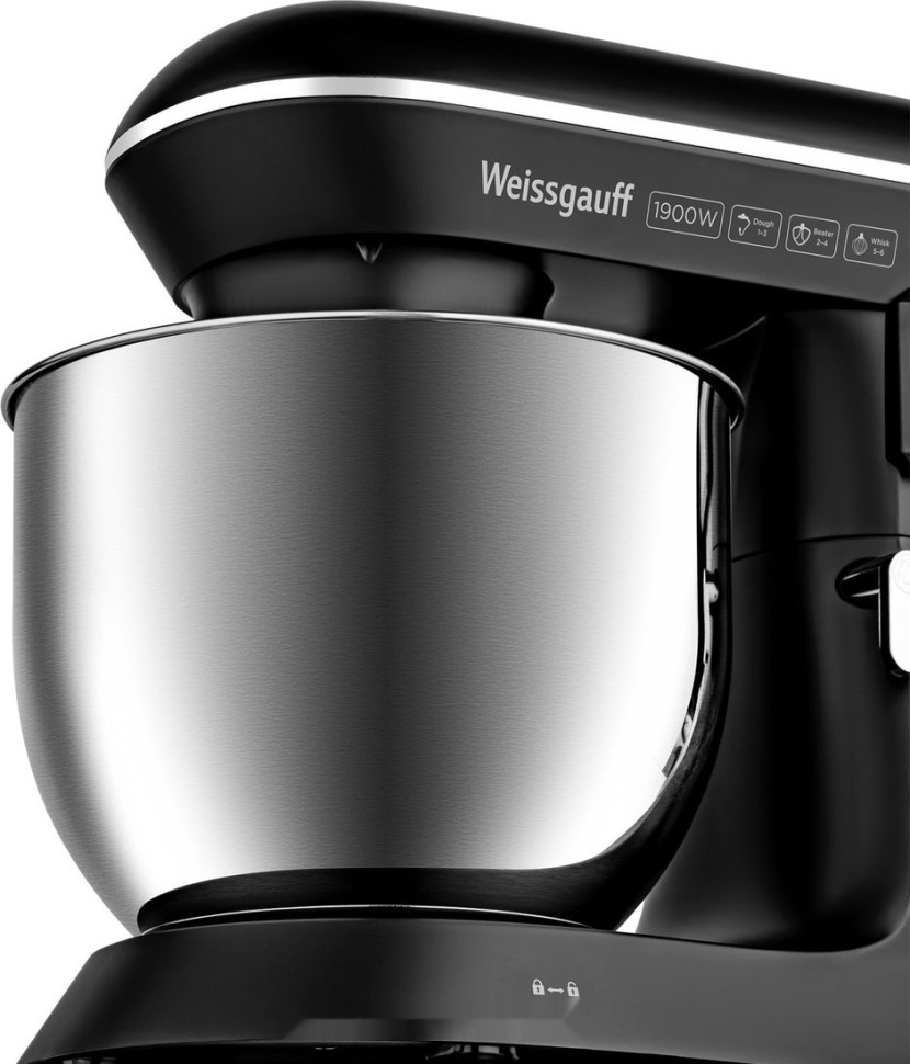 Кухонный комбайн Weissgauff WSM 147 PDB Metal Gear Silent