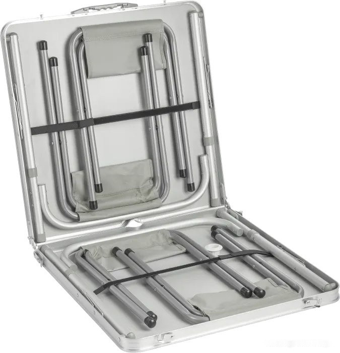 Стол со стульями Coyote HKTB-1002 (серый)