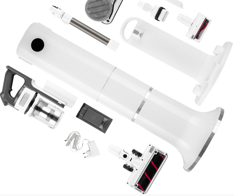 Вертикальный пылесос с влажной уборкой Weissgauff V20 BLDC Wash&Dry Dust Station