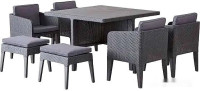 Обеденная группа Keter Columbia Dining Set 247484 (графит)