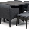 Обеденная группа Keter Columbia Dining Set 247484 (графит)