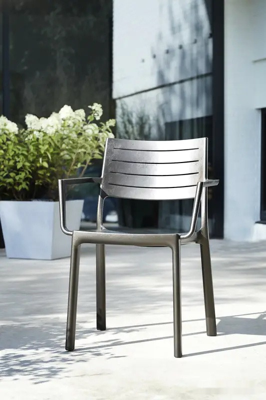 Обеденная группа Keter Columbia Dining Set 247484 (графит)