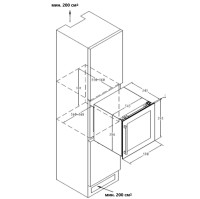 Винный шкаф Maunfeld MBWC-92DM36