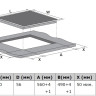 Варочная панель Weissgauff HI 640 BSCM Premium