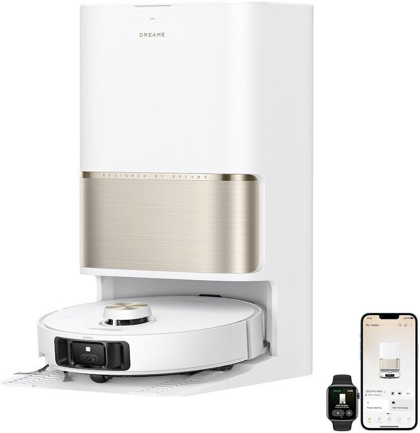 Робот-пылесос Dreame Robot Vacuum L50s Pro Ultra White RLL88HE (евровилка, белый)