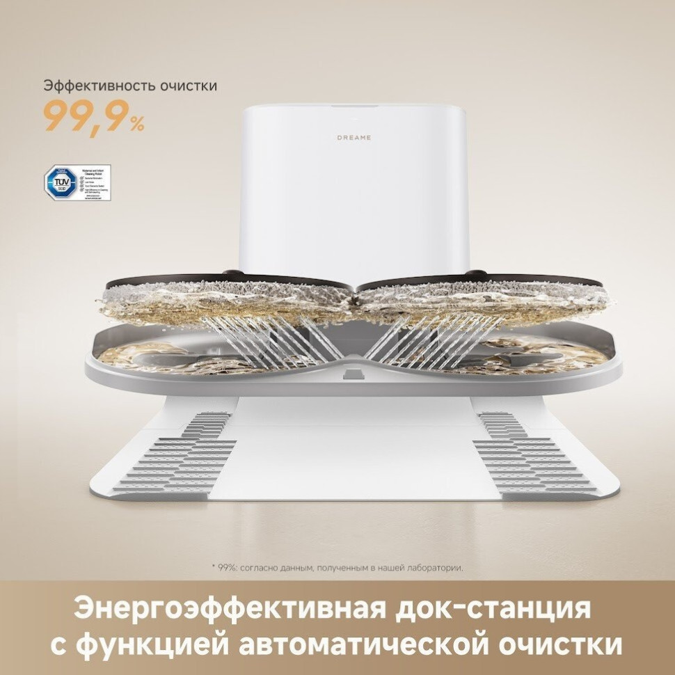 Робот-пылесос Dreame Robot Vacuum L50s Pro Ultra White RLL88HE (евровилка, белый)